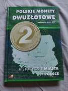 Komplet monet 2 zł w albumie historyczne miasta Polski 