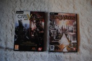 Dwie części gry Civilization 