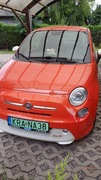 Fiat 500e  ELEKTRYK pomarańczowy godny polecenia
