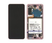 SAMSUNG G991 S21 ORYG wyświetlacz LCD + BATERIA