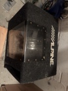 Subwoofer Alpine SBG-1244BP