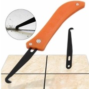 Skrobak do usuwania fugi w płytkach - nóż hakowy do czyszczenia szczelin