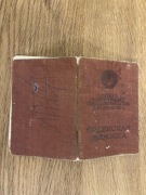 Książeczka do orderu Legitymacja zaświadczenie ZSRR Moskwa Rosja 1945