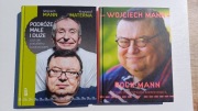 Komplet  2 ksiazek Rock Mann Podróze małe i duże Wojciech Mann / Materna