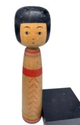 Japonia. Tsugaru Kokeshi, sygnowana. Showa