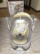 InGenuity BRIGHT STARTS HUŚTAWKA HYBRYDOWA LEŻACZEK BUJACZEK 0-11kg