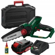 Piła łańcuchowa Parkside akumulatorowa 20V 15 cm automatyczne smarowanie