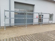 Regał magazynowy półkowy do garażu warsztatu Dexion 865x250x80cm hala