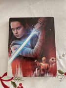 „Gwiezdne wojny - Ostatni Jedi ” Blu-ray Steelbook 3 płyty PL