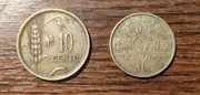 5 Penki Centai  10 Centu Litwa 1925 zestaw 2 szt.