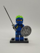 Minifigurka Jay najeżone włosy z świata Ninjago Kompatybilna z LEGO