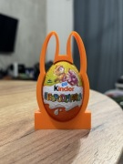 Urocza podstawka Zajączek na jajko Kinder Niespodzianka - Wielkanoc 3D