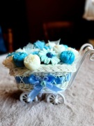 Flower Box prezent chrzest baby shower