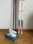 Vintage Adidas Narty biegowe z butami unikat 