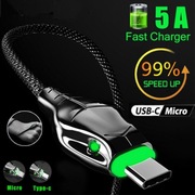 Kabel 5A szybkie ładowanie typu C 2m