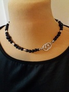 Naszyjnik Noc Kairu z ozdobnym zapięciem