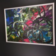 Obraz abstrakcja geometryczne wzory