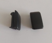 VW Golf Mk 2 Oryginalna zaślepka przełącznika konsoli  191957087 2 szt 