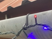 85x Haczyki na rynnę do lampek świątecznych oraz ozdób MEGA MOCNE