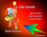 Roblox Steal A Brainrot La Jolly Grande 300m/s !! RAINBOW! NAJTANIEJ !