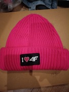 Czapka dziewczęca 4f 