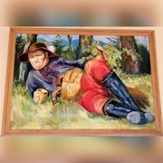 Obraz "Odpoczynek zbójnika"