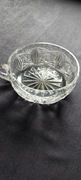 Piękna misa z kryształowego szkła.Lata 70-te XX wieku.