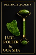 Jadeitowy Roller Premium do twarzy 