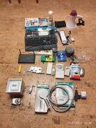 (3) Mix uszkodzonej elektroniki  karton, paleta, box, porządki garażowe 