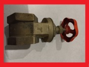 Zasuwa nożowa mosiężna zawór PN20 gwint 2"