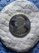 1993 „S” 1/4$ Silver Proof!!!