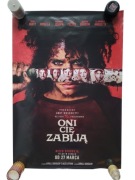Plakat kinowy z filmu Oni Cię zabiją horror Tom Felton