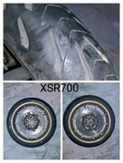 Yamaha xsr700 silnik ,lagi ,koła ,reflektor ,zbiornik i inne