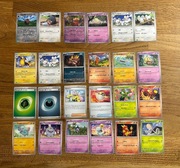 Karty Pokemon oryginalne TCG 50 szt + 9 kodów