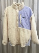 Kurtka damska ADIDAS baranek, sztuczne futro rozmiar S M