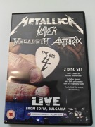 THE BIG 4 (2 DVD) METALLICA SLAYER MEGADETH ANTHRAX LIVE FROM SOFIA