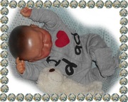 Pajacyk  pajac  I love Dad 56 cm #232