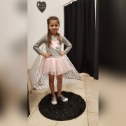 sukienka z tiulem