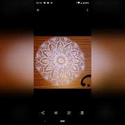 Serweta szydełkowana 42 cm