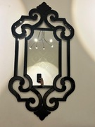 Lustro VOX kryształowe w stylu glamour