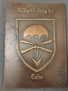 Stabskompanie LL Brig25 Major F.Gross 1976 plakieta wojsko militaria