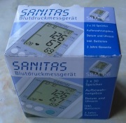 Ciśnieniomierz nadgarstkowy Sanitas SBM 06  ---  USZKODZONY!!!