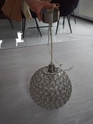 Lampa wisząca z kryształkami