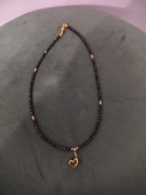 Piękny naszyjnik z turmalinem