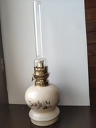 Stara francuska porcelanowa lampa naftowa nr 332