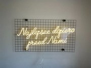 Napis LED - Najlepsze dopiero przed Nami