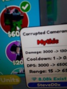 ttd/toilet tower defense-corrupted cameraman podpisany