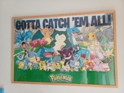 Plakat 90x60 cm Pokemon, Pikachu 'Gotta catch'em all!'