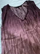 Plisowana bluzka ombre na ramiączka Zara S