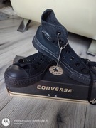 Converse rozmiar 35 w kolorze czarnym